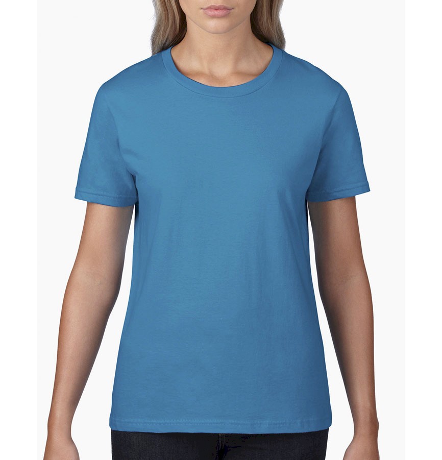 PREMIUM COTTON LADIES` T-SHIRT 4100L 815