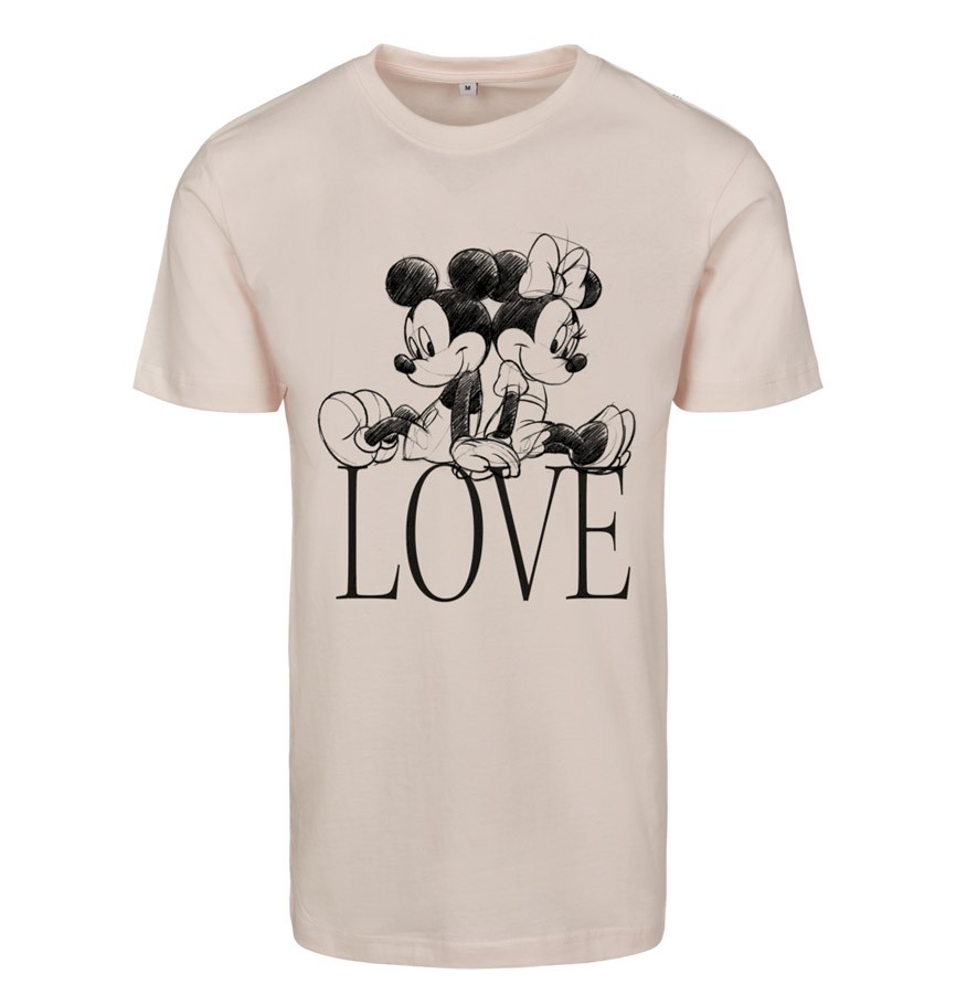 LADIES MINNIE LOVES MICKEY TEE MC584 [BY090] E12