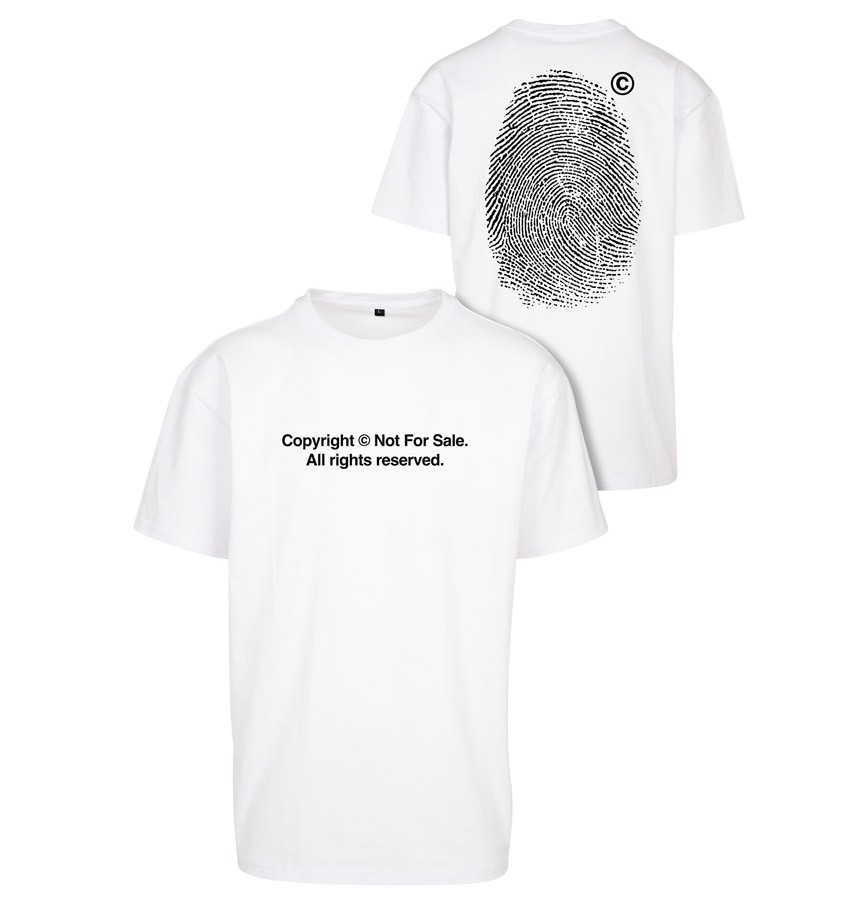 FINGERPRINT OVERSIZE TEE MT2546 [BY102] D37