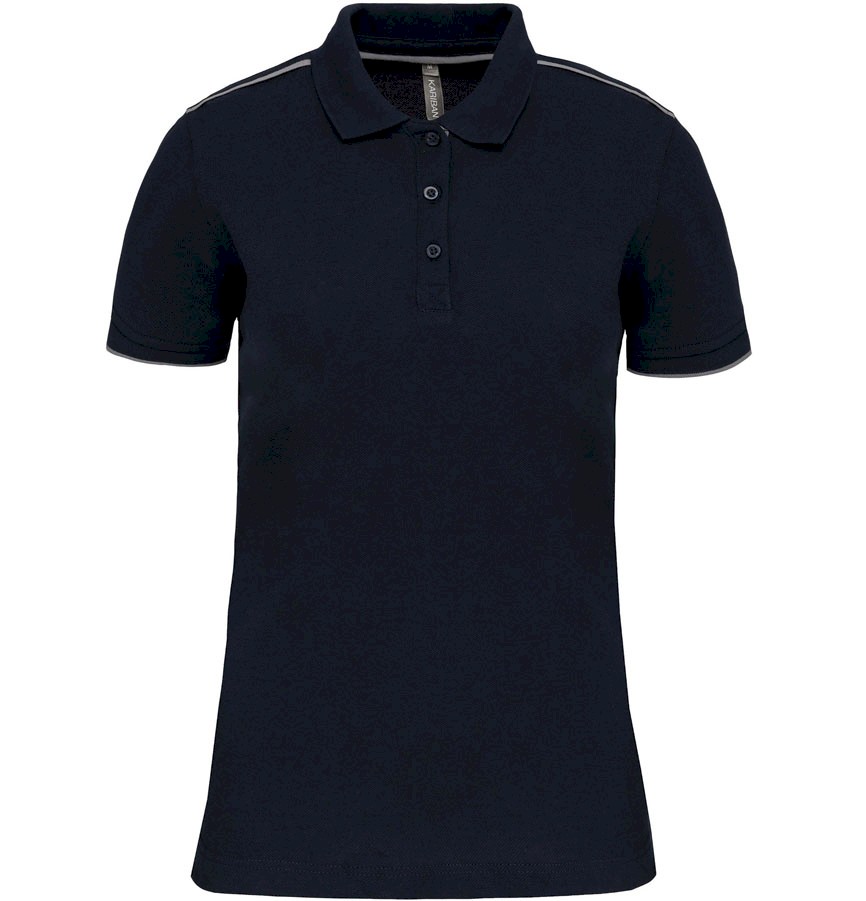 LADIES' SHORT-SLEEVED CONTRASTING DAYTODAY POLO SHIRT WK271 769 LADIES' SHORT-SLEEVED CONTRASTING DAYTODAY POLO SHIRT WK271 769