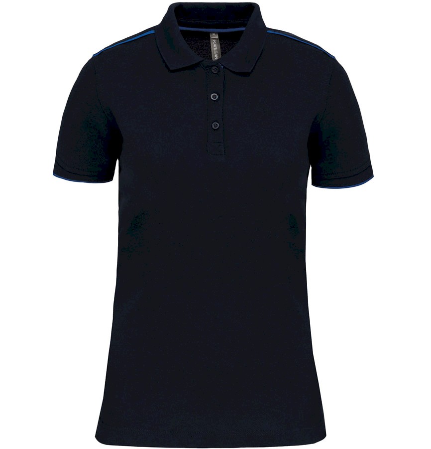 LADIES' SHORT-SLEEVED CONTRASTING DAYTODAY POLO SHIRT WK271 769 LADIES' SHORT-SLEEVED CONTRASTING DAYTODAY POLO SHIRT WK271 769