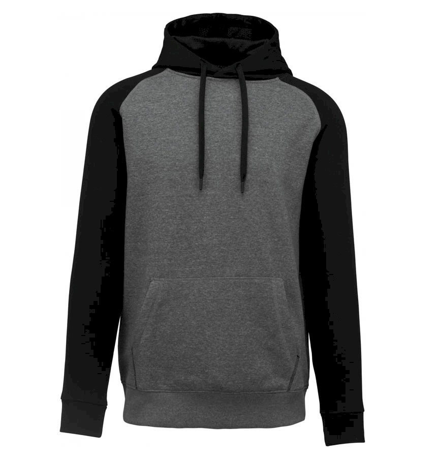 ADULT TWO-TONE HOODED SWEATSHIRT PA369 965 ADULT TWO-TONE HOODED SWEATSHIRT PA369 965