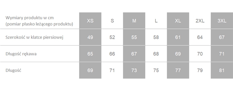 Producent dopuszcza różnice w wymiarach produktu do +/- 3,5%. Producent dopuszcza różnice w wymiarach produktu do +/- 3,5%.