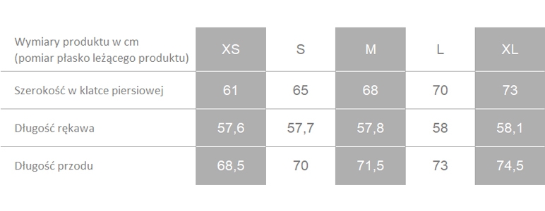Producent dopuszcza różnice w wymiarach produktu do +/- 3,5%. Producent dopuszcza różnice w wymiarach produktu do +/- 3,5%.