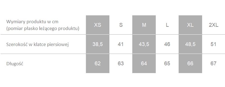 Producent dopuszcza różnice w wymiarach produktu do +/- 3,5%. Producent dopuszcza różnice w wymiarach produktu do +/- 3,5%.