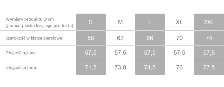 Producent dopuszcza różnice w wymiarach produktu do +/- 3,5%. Producent dopuszcza różnice w wymiarach produktu do +/- 3,5%.