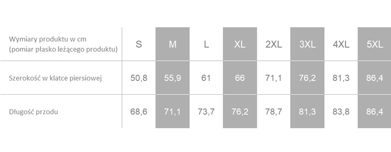 Producent dopuszcza różnice w wymiarach produktu do +/- 3,5%. Producent dopuszcza różnice w wymiarach produktu do +/- 3,5%.