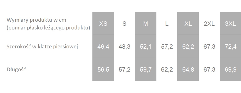 Producent dopuszcza różnice w wymiarach produktu do +/- 3,5%. Producent dopuszcza różnice w wymiarach produktu do +/- 3,5%.